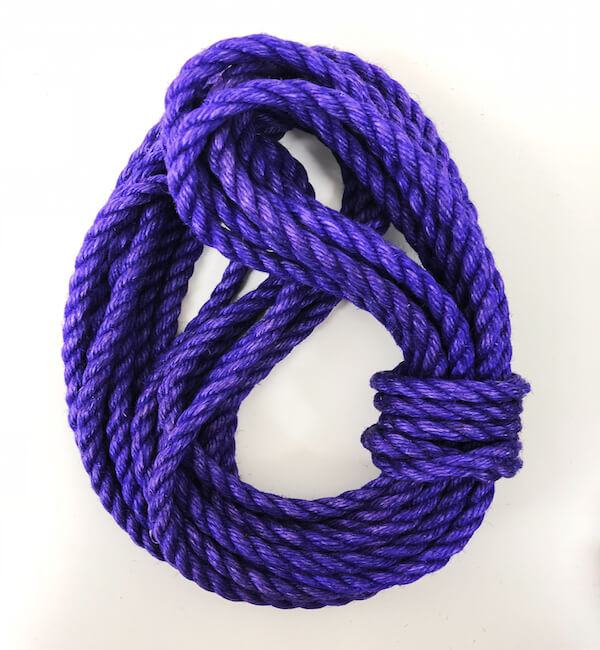 Violet Hemp Rope